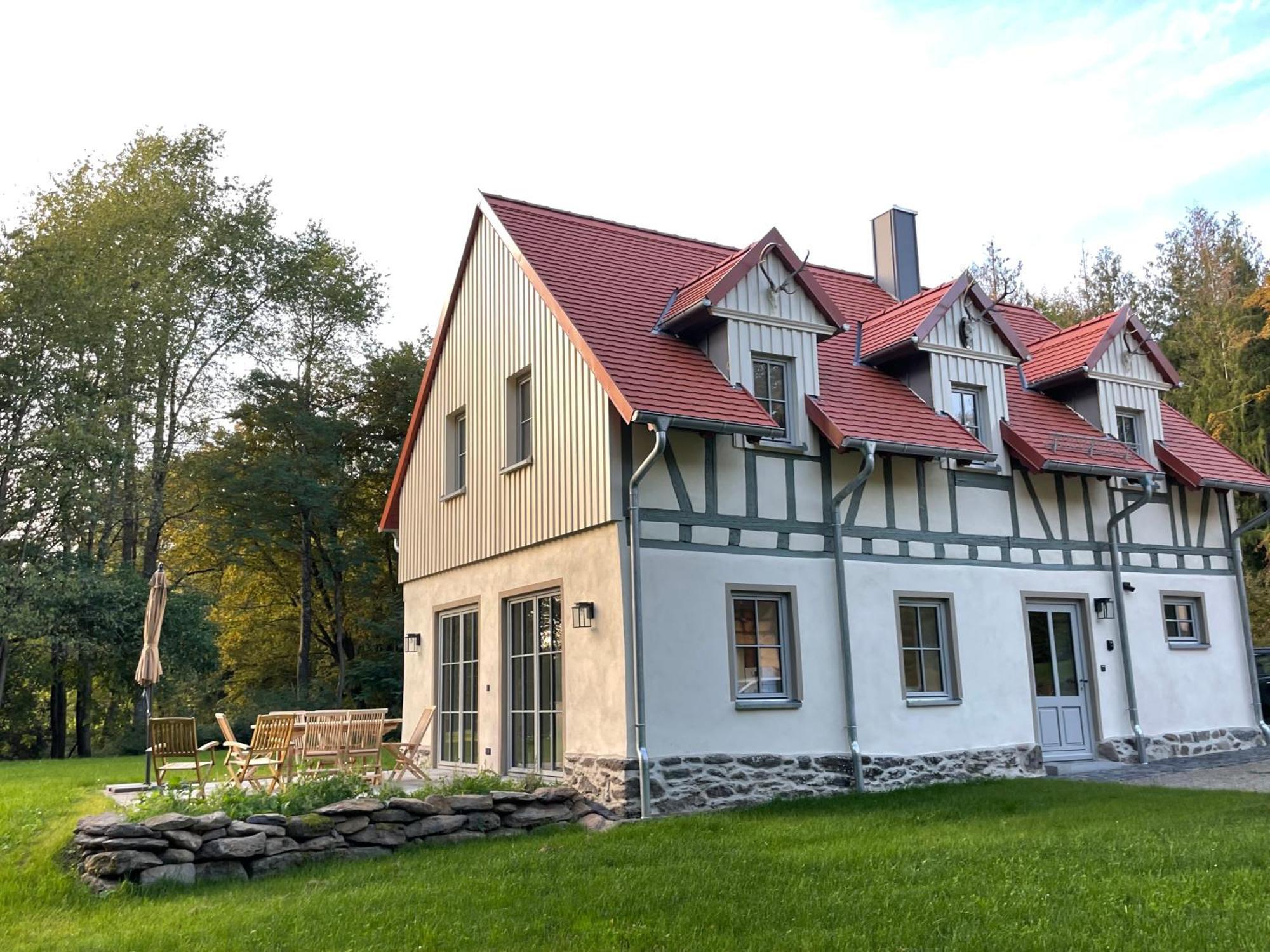 Schellnhof Forsthaus Am Waldrand Leilighet Nidda Eksteriør bilde